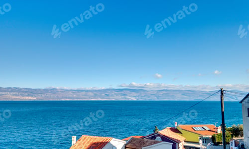 Preview: Krk Island In Sunny Weather, Croatia, Hdr Image