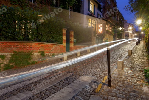 Preview: Paris. Old Street On The Montmartre Hill.
