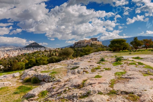 Preview: Athens. The Parthenon On The Acropolis.