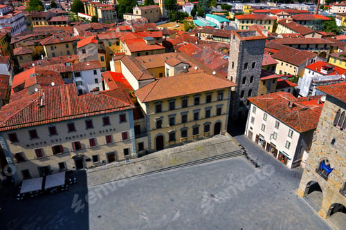 Preview: Panorama On Top Of The Tower Of The Cathedral Of Pistoia