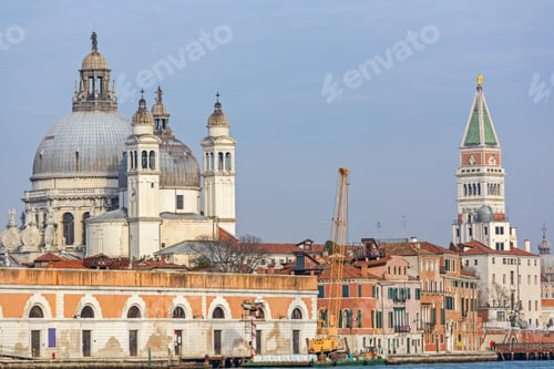 Preview: Santa Maria Church In Venice Italy At Winter