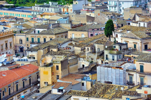 Preview: Panorama Of Scicli, Sicily, Italy