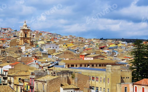 Preview: Panorama Of Ragusa Sicily Italy