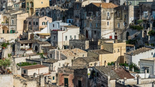 Preview: Matera. Unesco World Heritage Site.