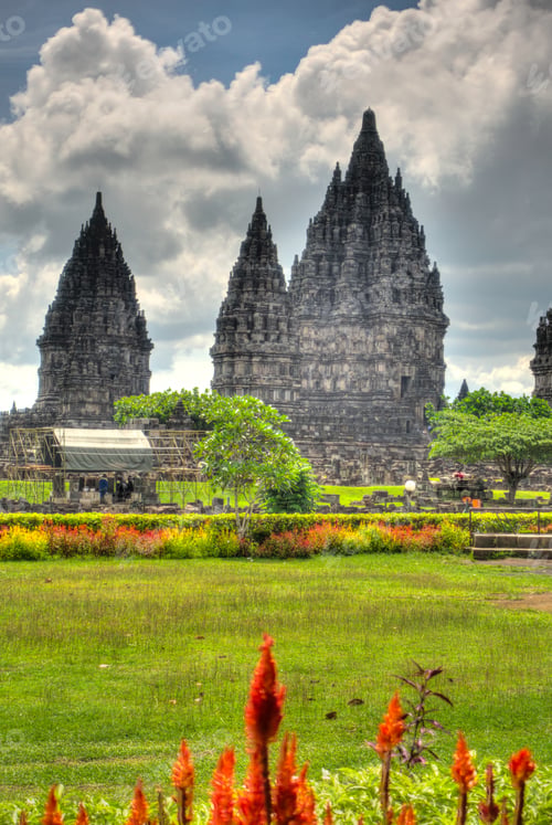 Preview: Prambanan, Temple, Indonesia, Hdr Image
