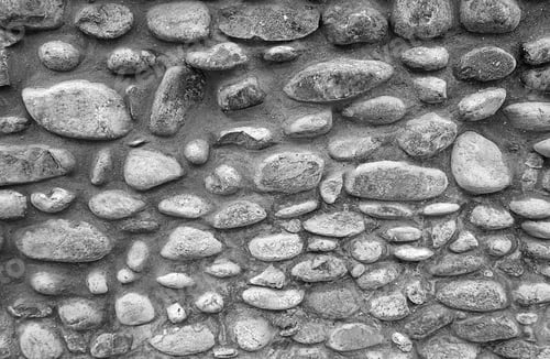 Preview: Stone Wall Of Old Country House, Construction