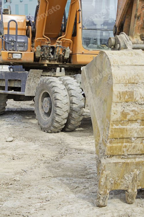 Preview: Crane Construction In Housing Construction, Architecture And Work