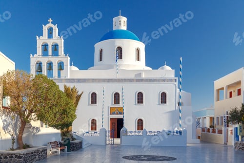 Preview: Oia. Church Of Panagia.