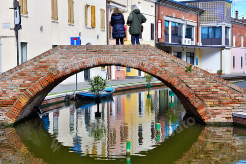 Preview: Small Italian Town Comacchio Also Known As "The Little Venice", Emilia Romagna Region, Province Of