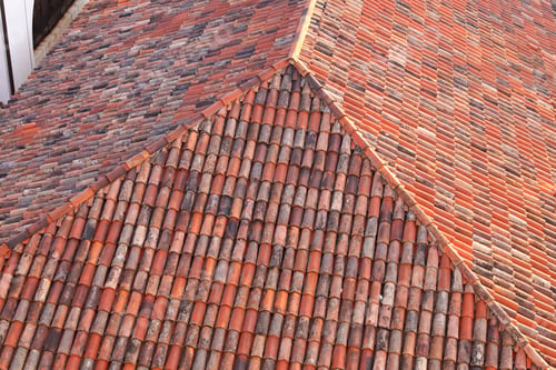 Preview: Traditional Terracotta Roof Tiles In Venice Italy
