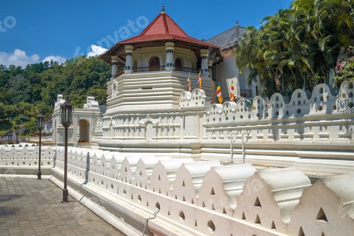 Preview: The Octagon Tower Is The Repository Of The Buddha'S Tooth In The Shri Dalada Maligawa Temple. Royal