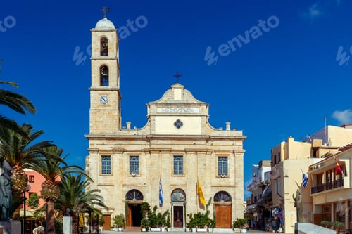 Preview: Chania. Main Cathedral. Crete.