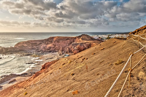 Preview: El Golfo, Lanzarote, Hdr Image