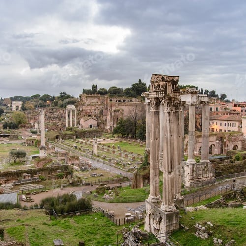 Preview: Rome. Roman Forum Before The Storm