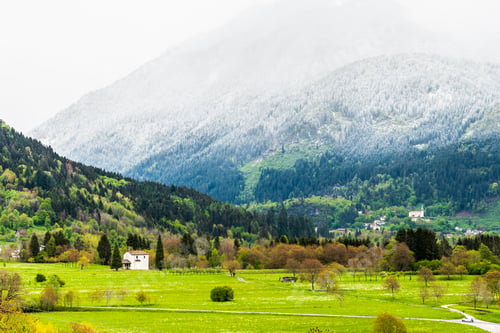 Preview: Ancient Landscapes Of Carnia. Between Spring And Winter In Sutrio. Carnia