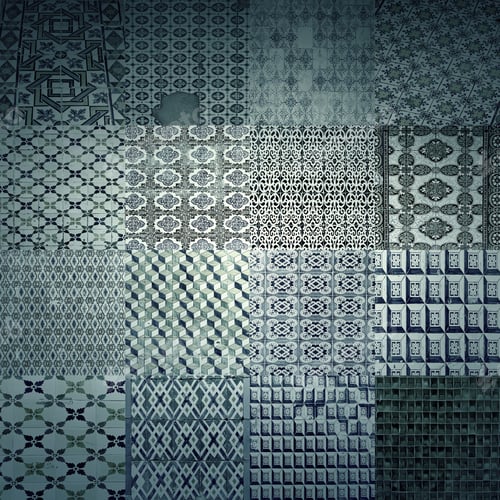 Preview: Different Tiles In Lisbon, Construction And Architecture