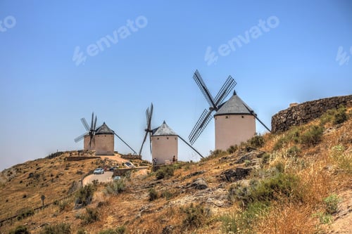 Preview: Consuegra, Castilla La Mancha, Spain