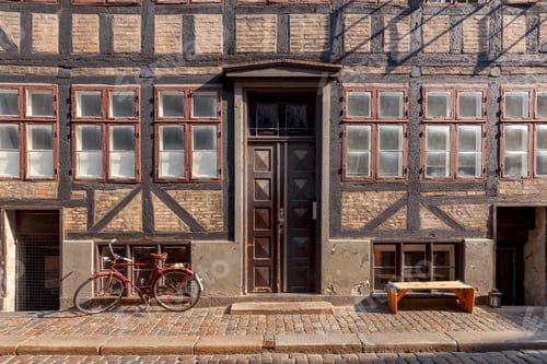 Preview: Copenhagen. Old Medieval Street.