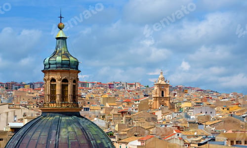 Preview: Panorama Of Ragusa Sicily Italy