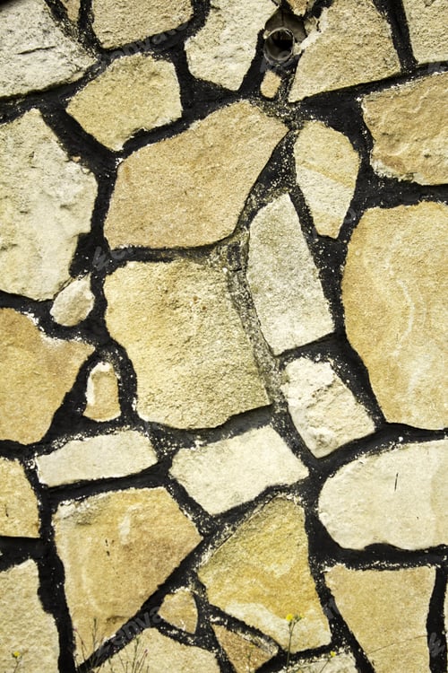 Preview: Decorative Stones In Urban Wall Construction