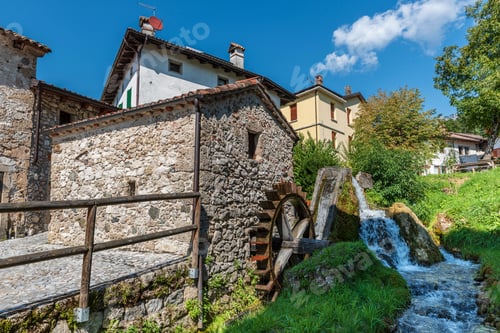 Preview: Ancient Mills And Characteristic Dwellings Of Illegio. Carnia, Friuli