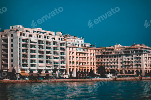 Preview: Darken Picture Of Thessaloniki From The Sea