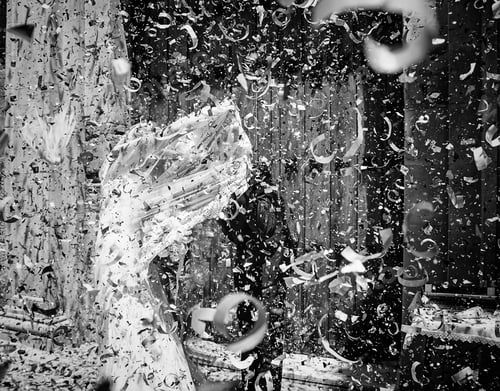 Preview: Groom In Wedding Confetti Floor, Celebration