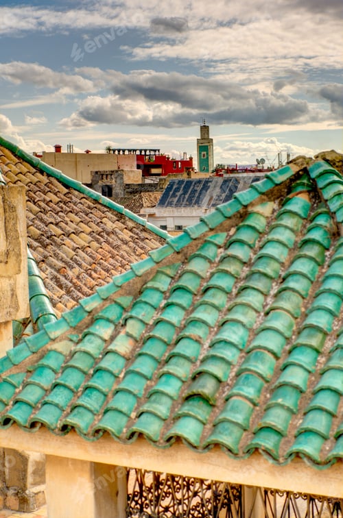 Preview: Bou Inania Madrasa Rooftop, Meknes, Morocco
