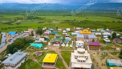 Preview: Ivolginsky Datsan. Buddhist Temple Located In Buryatia, Russia. Was Opened In 1945 As The Buddhist