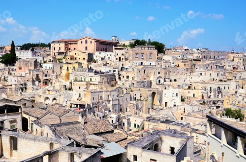 Preview: The Old City Of Matera In Italy.