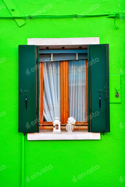 Preview: Colorful Houses In Burano, Venice, Italy