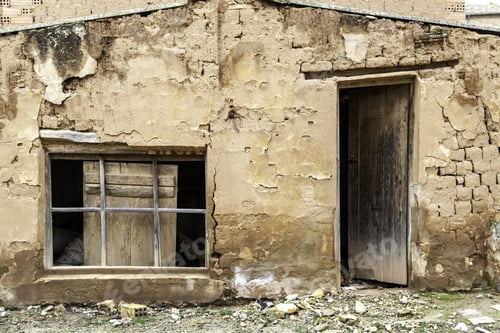 Preview: Abandoned Town House In Ruins, Construction And Architecture, Urbex