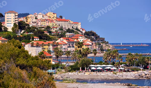 Preview: Panorama Of Porto Maurizio Imperia Italy
