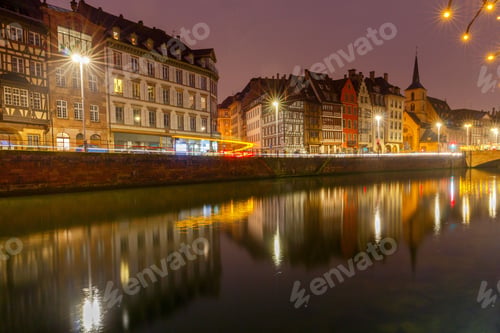 Preview: Strasbourg. Petite France District In The Old City.