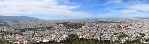 Preview: Athens Greece Cityscape From Mount Lycabettus
