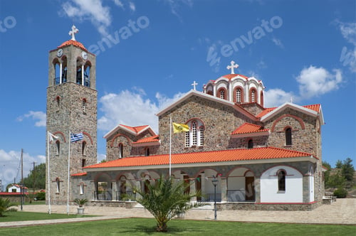 Preview: Orthodox Church Of St. George In The Vicinity Of Idalion. Cyprus
