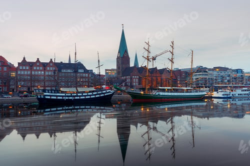 Preview: Bremen. Embankment Schliachte.