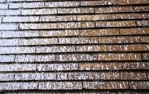 Preview: Bricks Wall With White Paint, Construction And Architecture, Texture