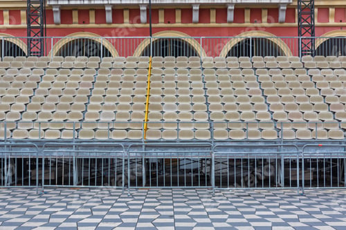 Preview: Demountable Stands For Venue In Nice France