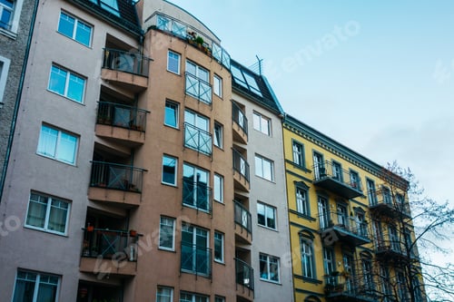 Preview: Modern Facade In Dirty Colors