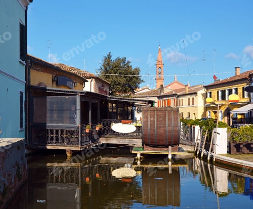 Preview: Small Italian Town Comacchio Also Known As "The Little Venice", Emilia Romagna Region, Province Of