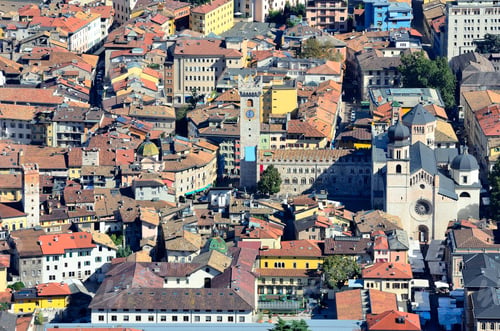 Preview: Aerial View Of Trento Italy
