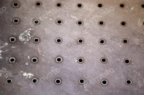 Preview: Rust Texture On Metal Wall, Corrosive Metal, Industrial Backgrounds