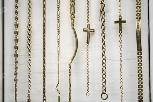 Preview: Golden Gold Bracelets In Jewelry, Fashion And Luxury Accessories