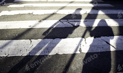 Preview: Zebra Crossing Street, Traffic Signs And Symbols