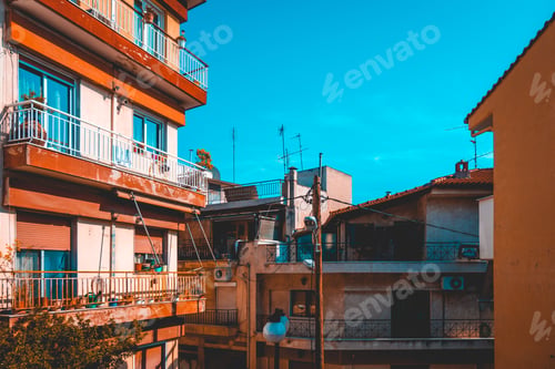 Aperçu: Beautiful Ancient Houses At Thessaloniki