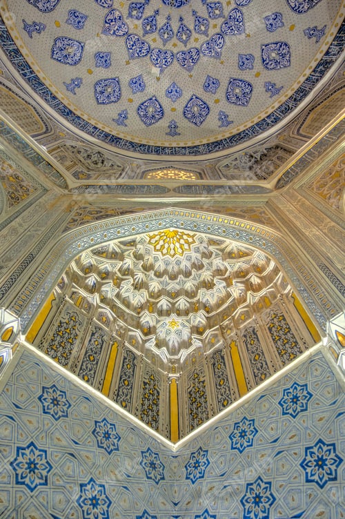 Preview: Shah-I-Zinda, Necropolis In Samarkand, Hdr Image