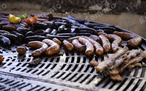 Preview: Restaurant Fried Sausage, Artisan Food, Meat
