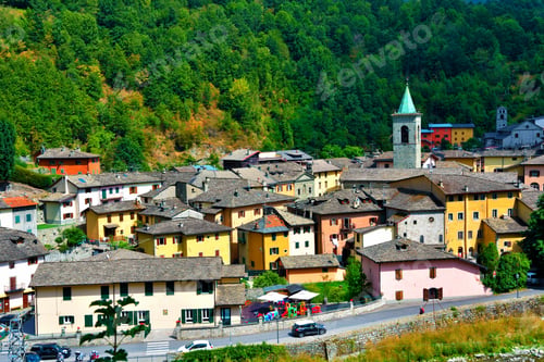 Preview: Panorama Of Fiumalbo, Modena, Italy