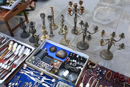 Preview: Secondhand Vintage Things In Flea Market, Tbilisi, Georgia